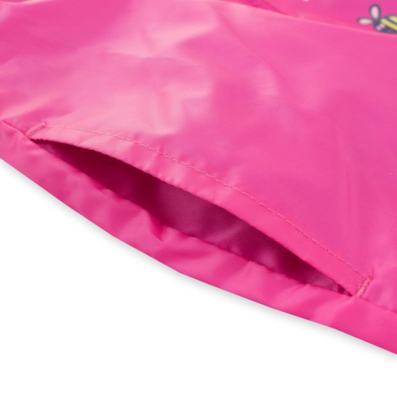 Peppa Pig Raincoat | Girls Raincoat I Pink Kids Jacket | Pink | Size 3T - Image 5